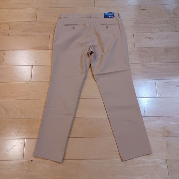 NWT Vineyard Vines On The Go OTG Performance Athletic Golf Pants 34x30" Biege - Picture 4 of 9